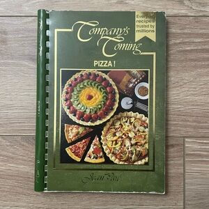(4/$20) Company's Coming Pizza Cookbook Jean Paré